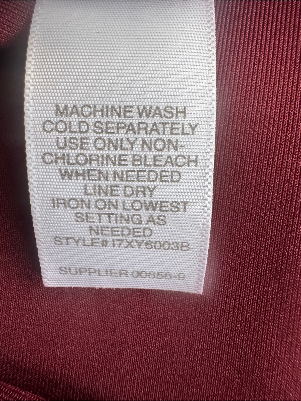 Bisou Bisou Michele Bohbot Burgundy Peplum Sheath Dress NWT Size 4 Cocktail - Picture 13 of 17